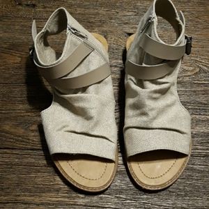 Blowfish canvas sandals,